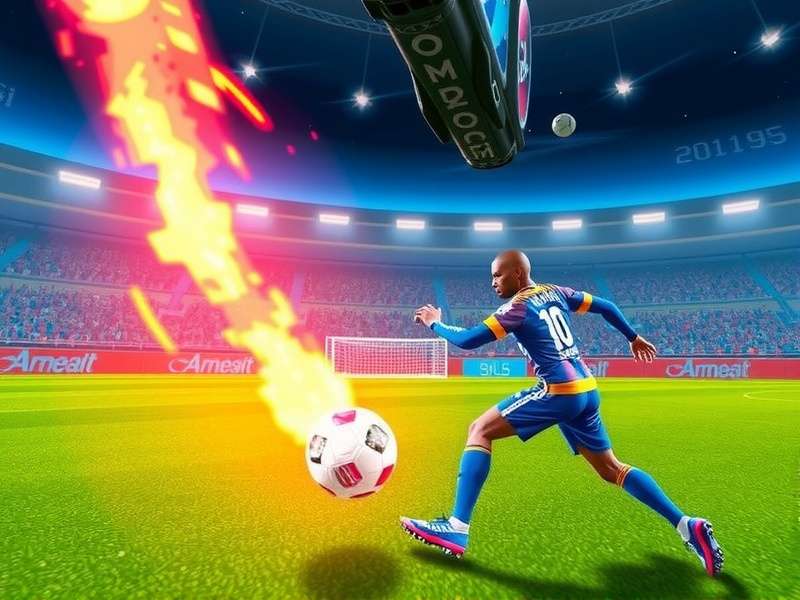 Galaxy Handball Prodigies gameplay screenshot